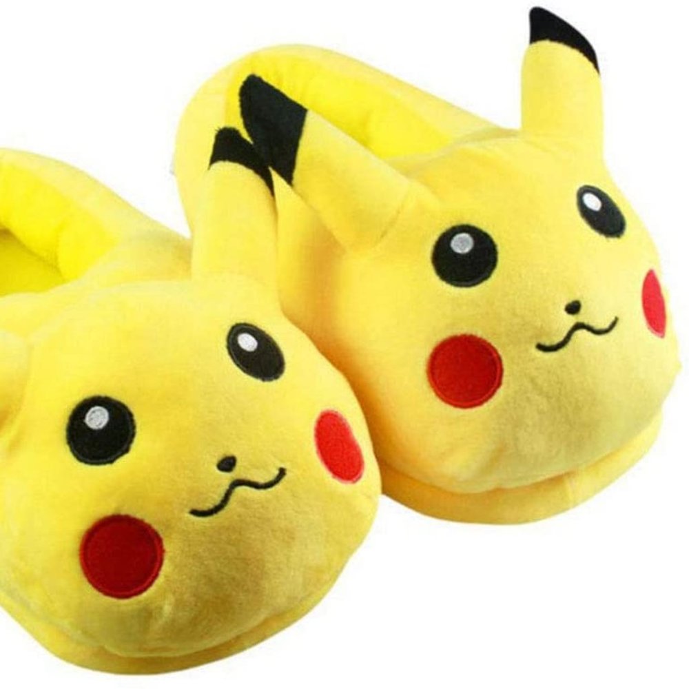Brand New Plush  Animal Pikachu Slippers Slippers